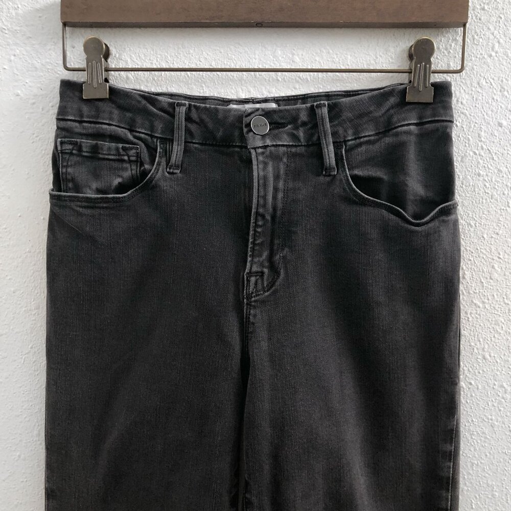 FRAME Le Crop Mini Boot in Charcoal No Size Tag Check Measurements - Picture 5 of 10